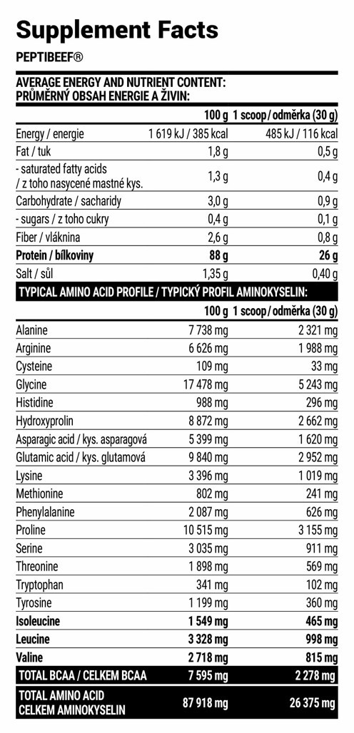 Extrifit PeptiBeef 2000g
